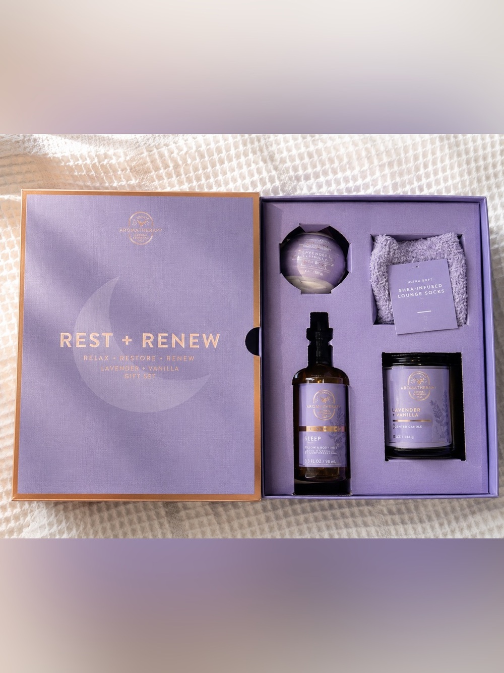 Lavander Rest and Renew Set